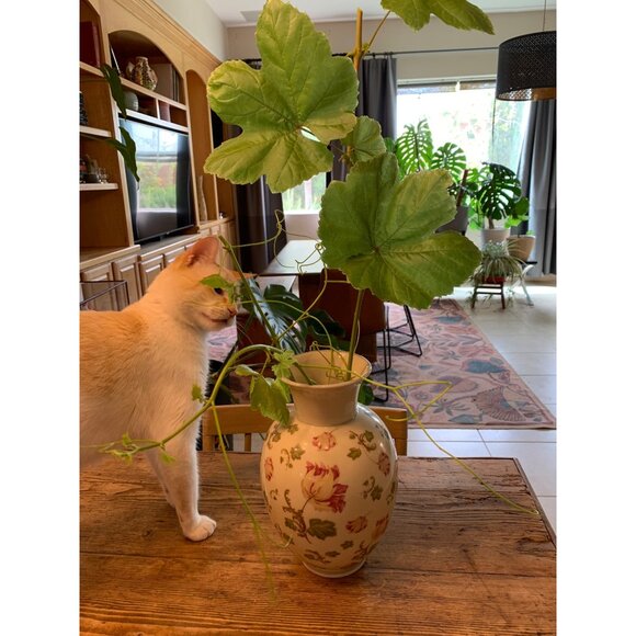 VTG Antique Johann Haviland Bavaria Floral Large Ceramic Vase 11" x 7"  O10116 - Picture 3 of 9